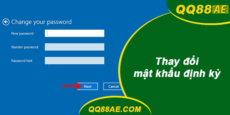 Đăng Ký QQ88: Hướng Dẫn Tạo Tài Khoản, Bảo Mật Và Nhận Ưu Đãi Đúng Thể Lệ 13 Đổi mật khẩu tài khoản QQ88 khi nghi bị lộ
